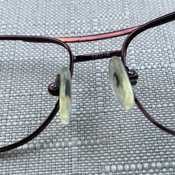 Kirkland Signature Men Glasses Frame FREDERICK Dark Brown Tone Eyeglasses Italy - Picture 9 of 12